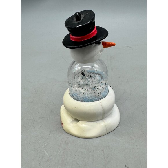 Christmas Disney 101 Dalmatians Snowman Globe Figurine 1996 Collectible READ - Picture 6 of 11